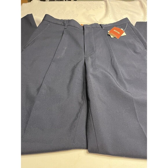 Michael Kors 100% Wool Navy Blue Dress Slacks Pants Men’s Sz 30 READ DESC - Picture 1 of 14